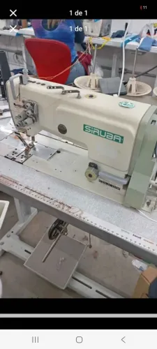 Vendo maquina duas agulhas, ponto fixo, siruba. Muito nova