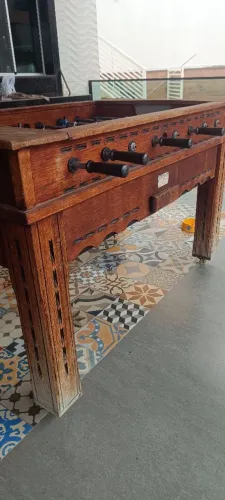 Totó Pimbolim Madeira maciça