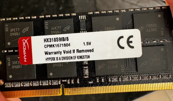 Memória RAM DDR3 SODIMM 8GB 1600MHz 1.3 5v 1.5v ideal para NOTEBOOK / LAPTOP