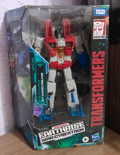 Transformers War for Cybertron Earthrise Starscream completo
