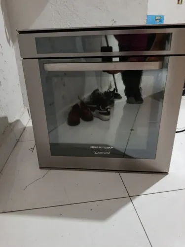 Forno de embutir elétrico Brastemp Gourmand (com defeito)