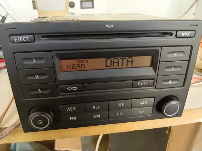Radio vw original mp3 modelo 2006
