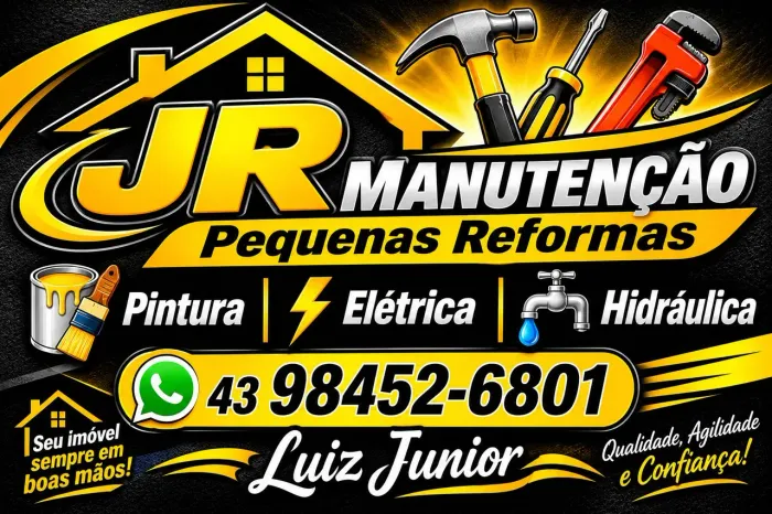 Pequenas manutenção e reformas residencial e Predial