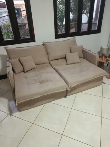 Sofá Retrátil e Inclinável
