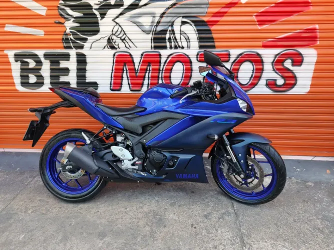 YAMAHA YZF R3 ABS 2023 COM 3 MIL KM BEL MOTOS 