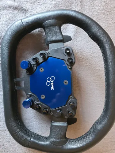 Volante Aro Sim Racing Gamer para Simulador com Botões Hive + QR NRG