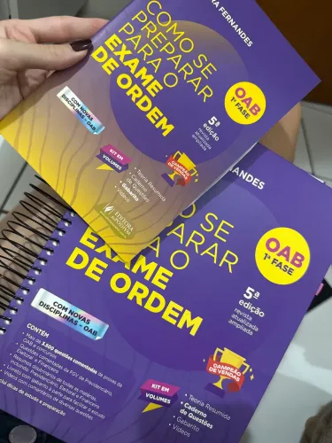 Como se preparar para o exame da ordem - Caderno de Questões