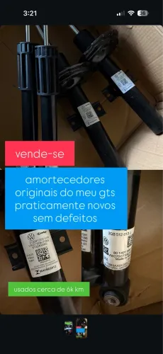 Amortecedores Polo GTS