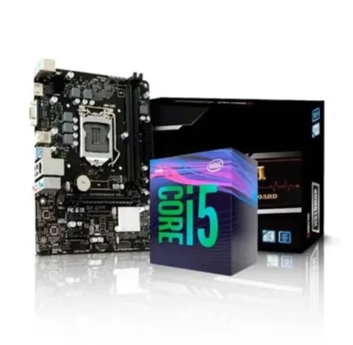 Kit Placa-mãe + Processador Intel i5(9ª geração) +  8 gb de RAM