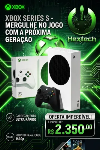 Xbox Séries S SEMINOVO 512Gb