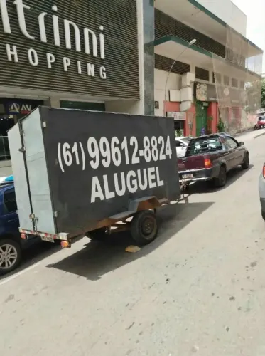Aluguel Carretinha Bau