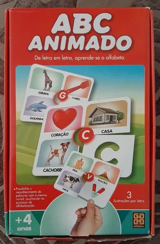 Jogo educativo grow abc animado