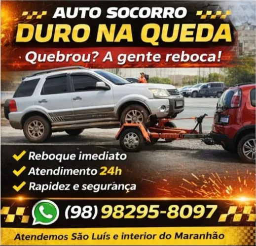 Reboque 24 horas é só chamar