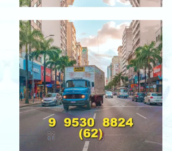 Frete em Trindade! Transporte seguro e rápido - Ligue já e agende seu serviço!