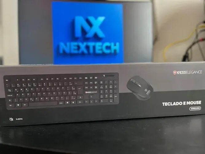 KIT TECLADO E MOUSE S/FIO KROSS