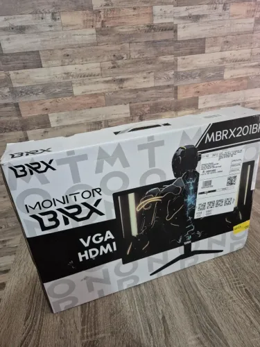 Monitor BRX 20" LED 75hz HDMI VGA Preto NOVO