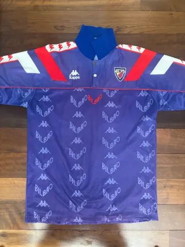 Camisa Athletic Bilbao Kappa Vintage - Tamanho M
