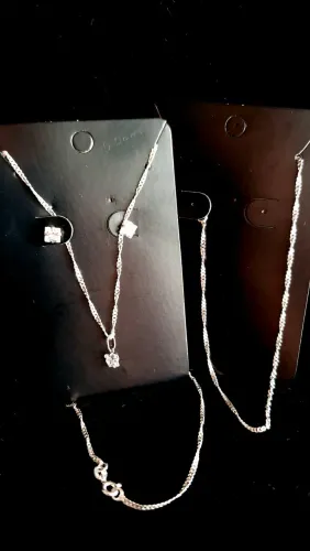 Conjunto em prata 925 #9
