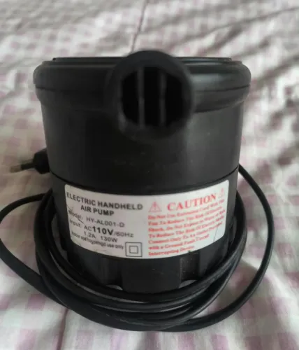 Bomba elétrica para colchão inflável 