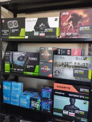 Caixas / Embalagens Originais de Processadores e Placas de Vídeo - De R$20 a R$50