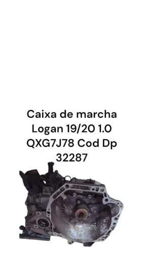 Caixa de marcha Logan Sandero 3cc 2019 em diante 