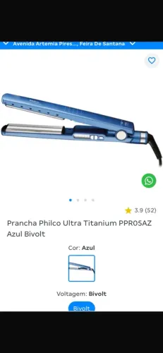 Chapinha de tinanium da Philco 