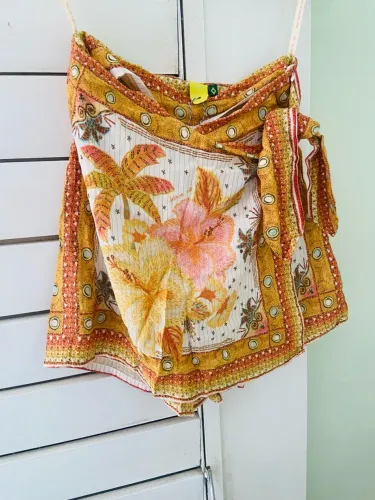 Short-saia Farm estampado PP
