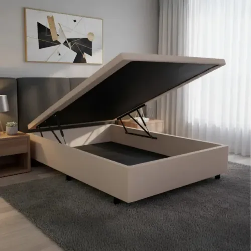 Baú para Cama Solteiro, Casal, Queen e King - a partir de R$ 999,00