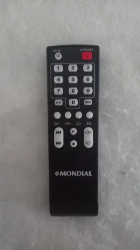 controle remoto para a caixa amplificada Mondial CM-12 D Mk.