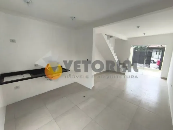 Sobrado para venda com 65 metros quadrados com 2 quartos