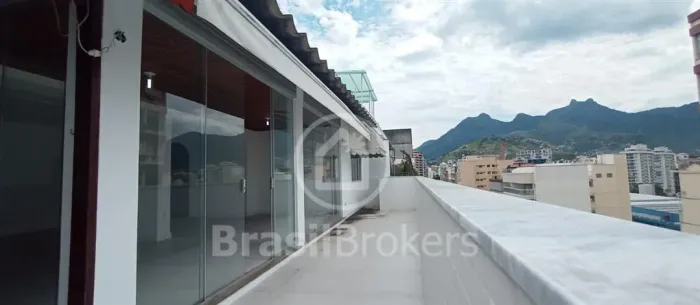 Cobertura linear 150,00m² e 3 quartos sendo 1 suite na Tijuca - rj