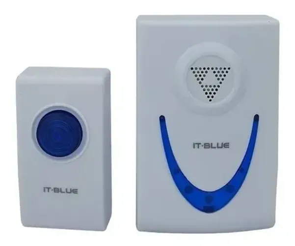 Campainha Sem Fio Residencial IT-BLUE SD-174A Bivolt 50m Alcance