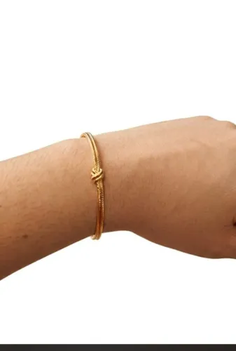 Bracelete Folheado a Ouro