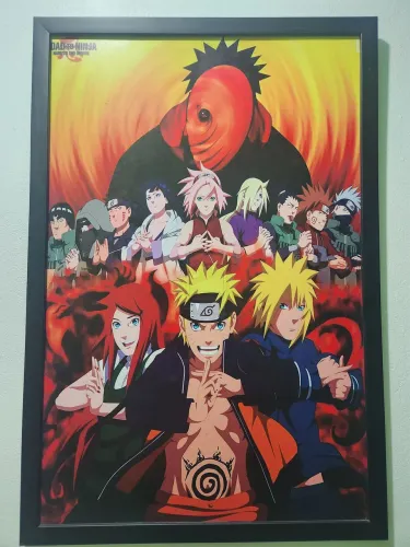 Quadro do Naruto 