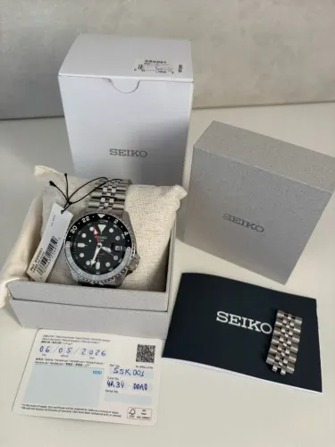 Relógio Seiko 5 Sports GMT Automático - SSK001