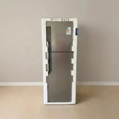 Geladeira Electrolux 432 litros inox com NF 