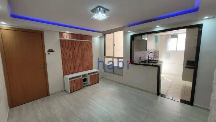 Apartamento com 2 dormitórios para alugar, 47 m² por R$ 1.800/mês - Jardim América - Soroc