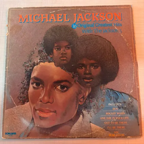 Disco de Vinil/LP - Michael Jackson "16 Original Greatest Hits 1984