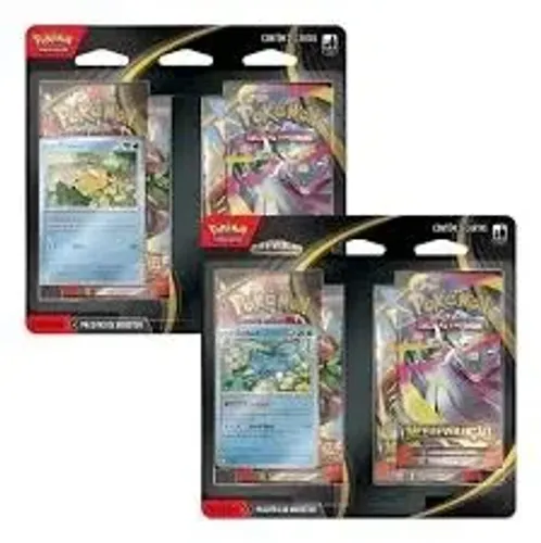 Blister Quádruplo 4 Boosters Pokémon TCG Megaevolução ME 01 - Promo Psyduck ou Golduck