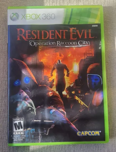 Jogo Xbox 360 Resident Evil - Operation Raccoon City original.