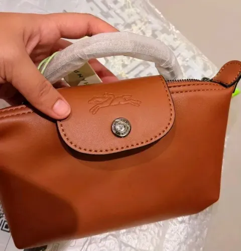 Bolsa Longchamp Le Pliage Xtra Xs Mini Cognac