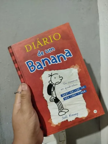 LIVRO O DIÁRIO DE UM BANANA VOL. 1 - CAPA DURA