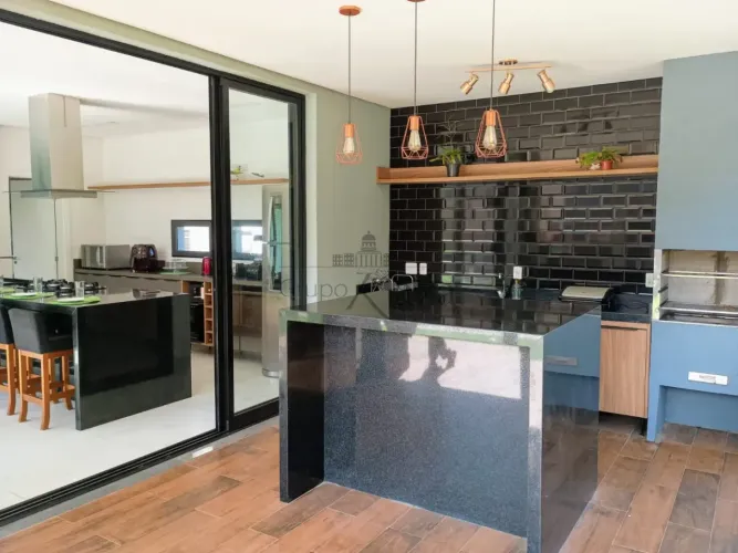 Casa Condomínio - Condomínio Recanto Santa Bárbara - 4 Dormitórios - 358m² - Estuda Permut