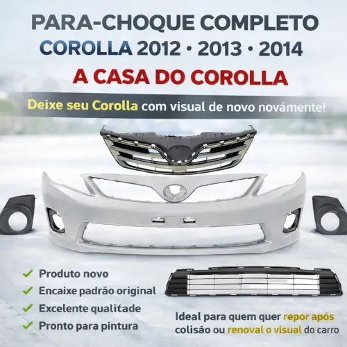 A CASA DO COROLLA ( ASA DE URUBU, PARA CHOQUE E MUITO MAIS 