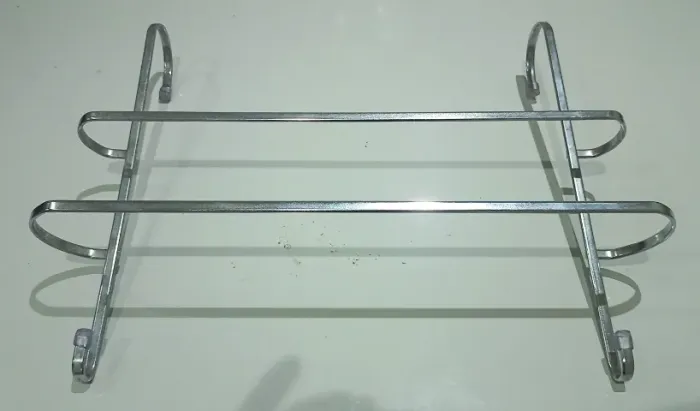 Suporte de toalha metálico