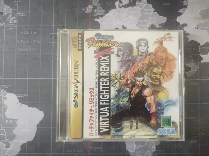 Virtua Fighter Remix - Físico - Sega Saturn