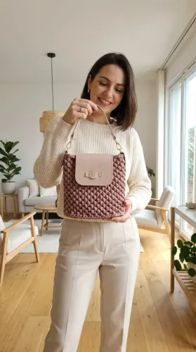 Bolsa de Crochê