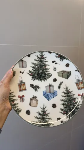 Prato raso tema natal