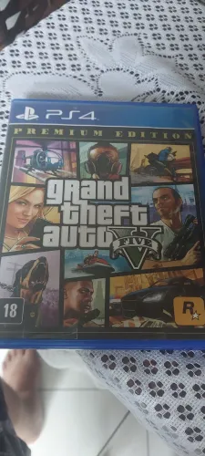 vendo jogo gta 5 completo playstation 4