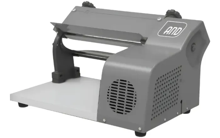 Cilindro Laminador Elétrico 28cm Cinza para Massa, Pães e Pizza.